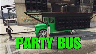 GTA-5 EASY WAY TO GET A PARTY BUS TO GO TO YOUR CEO WITH MODS