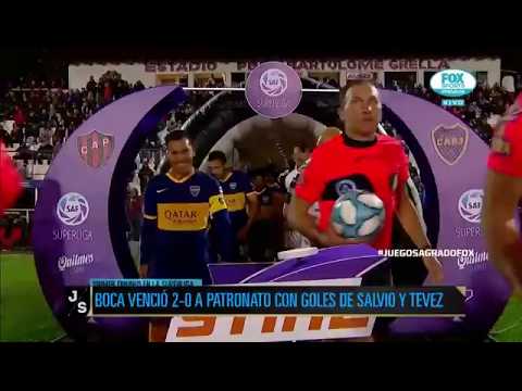 PATRONATO [0-2] BOCA JUNIORS |GOLES| SUPERLIGA ARGENTINA FECHA 2