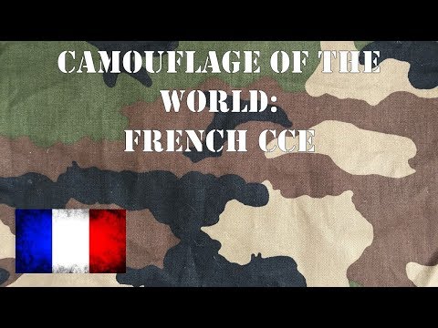 Camouflage of the World: French CCE Woodland