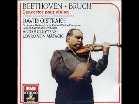 Oistrakh plays Beethoven Concerto  (1/5)