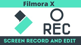 Record your PC Screen and Edit with Filmora X