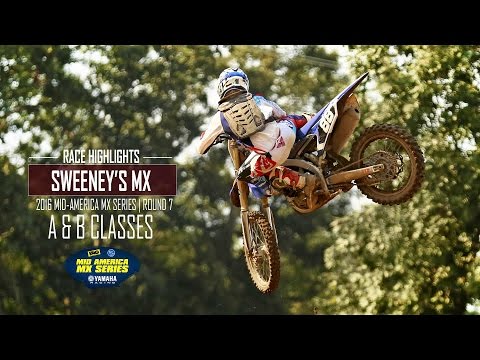 Sweeney's MX Mid-America Motocross Series RD7 A-B Classes - Glory Hog Media