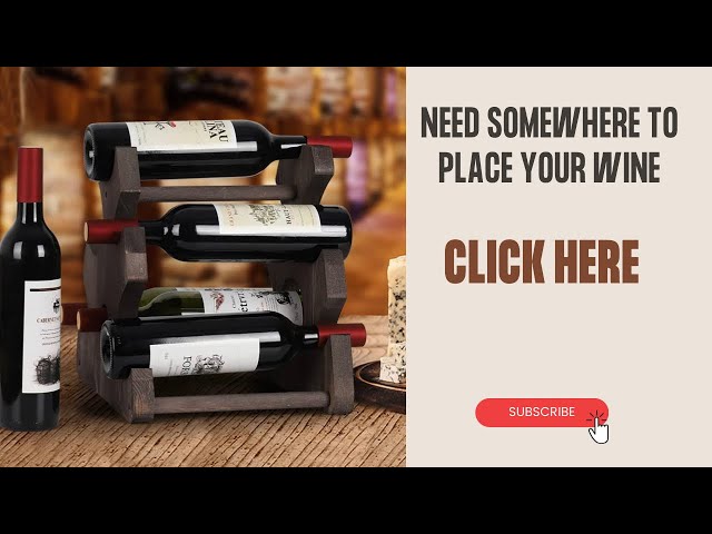 Vídeo relacionado con Generico Countertop Wine Rack, Soft Drink Bottle Rack | Metal Desk Decor, For Enthusiasts Collectors Entertainers Homeowners Dinner Party Kitchen Restaurant Office Apartment Hotels Clubs