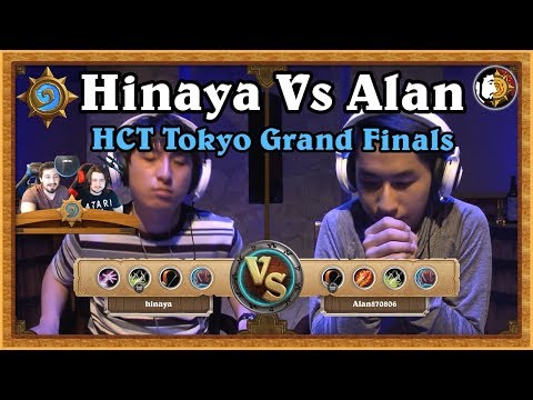 Hearthstone: HCT Tokyo Grand Finals - Hinaya Vs Alan Casting/Review