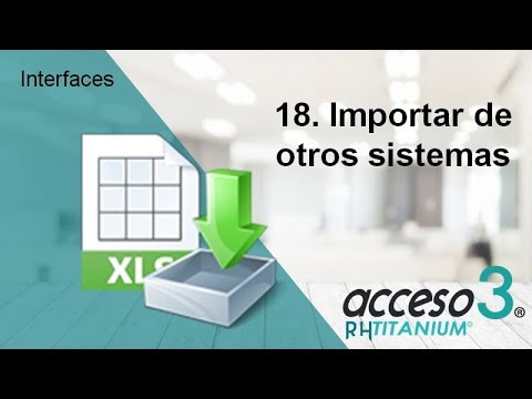Importar de otros sistemas