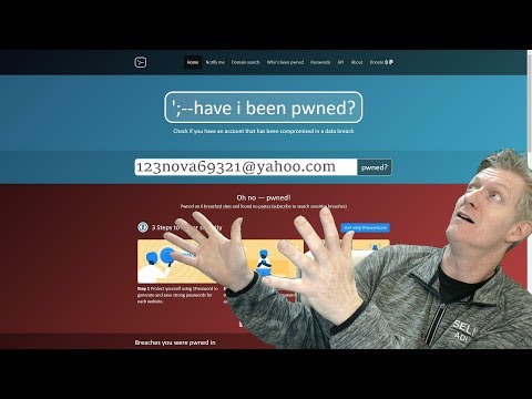 Have I been Pwned and What to do if you have been in a data breach #hacked #scammed