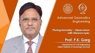 Lecture 08: Photogrammetry - Stereovision with Stereoscopes