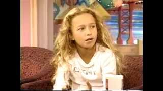Hayden Panettiere  interview  2000. Age 11