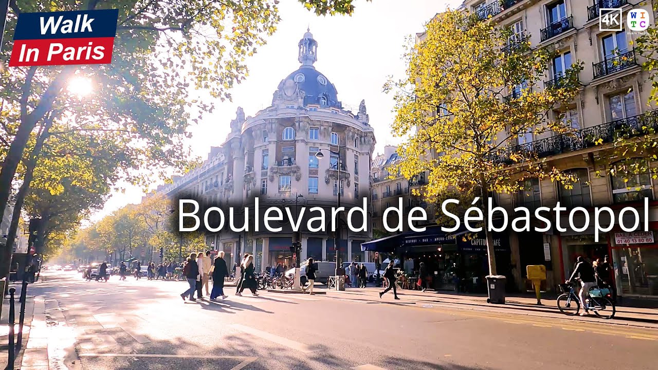 Boulevard de Sébastopol, Paris, France