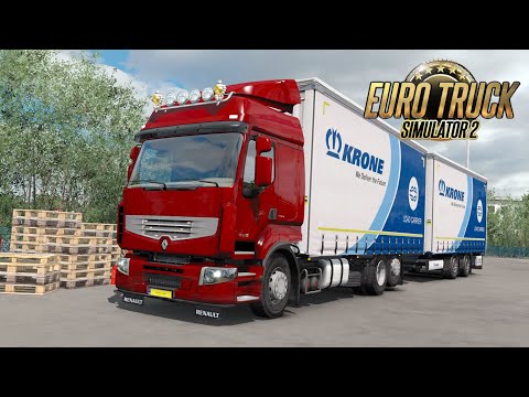 Euro Truck Simulator 2 - Renault Premium edit by Alex | ETS2 Mods 1.36