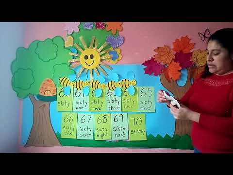 Numbers from 60 to 70