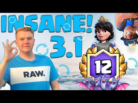 INSANE CYCLE! 12 Win Princess Miner Poison Control LIVE Grand Challenge Gameplay - Clash Royale