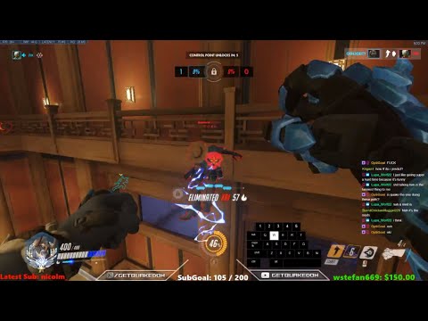 Overwatch Rollout Doomfist God GetQuakedOn Top 500 Tryhard Gameplay