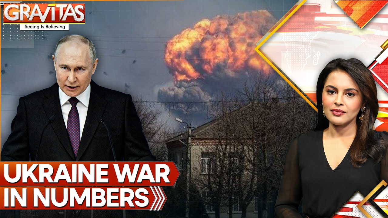 Ukraine War in Numbers | The Deadly Toll Ahead of Trump–Putin Meet | GRAVITAS | WION