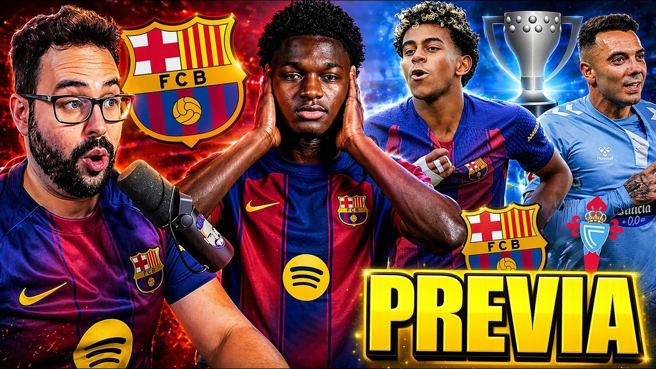 PREVIA BARÇA vs CELTA ¡NO PODEMOS FALLAR! - DECO YA NEGOCIA por JESSE BISIWU ¡PROMESA MUNDIAL!