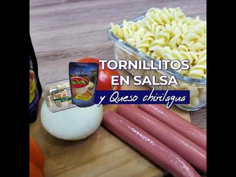 Tornillos en Salsa y Queso Chirilagua