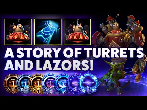 Gazlowe Robogobo - A STORY OF TURRETS AND LAZORS! - Bronze 2 Grandmaster S3 2022