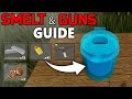 How to SMELT ORES & CRAFT GUNS in Trident Survival! (Roblox) *Beginners GUIDE* Part. 1