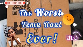 Temu Haul - Never Ever Order These Items from Temu-Horrible! 😱