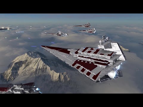 Republic Hardliners vs Galactic Empire - STAR WARS EMPIRE AT WAR REMAKE - NPC Wars 66