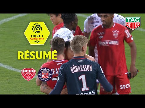 Dijon FCO - Toulouse FC ( 2-1 ) - Résumé - (DFCO - TFC) / 2018-19