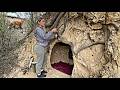 Solo Bushcraft Camping Girl Survival In A Cozy Shelter