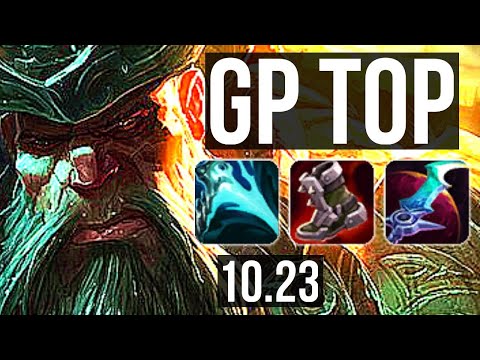 GANGPLANK vs DARIUS (TOP) | 8/1/7, 66% winrate, Legendary | BR Master | v10.23