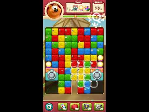 Toon Blast Level 7883 - NO BOOSTERS 🐻🐺🐱 | SKILLGAMING ✔️