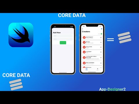 SwiftUI Tutorial : How to send Data from 1 View to other View + Save it + Delete it using CoreData