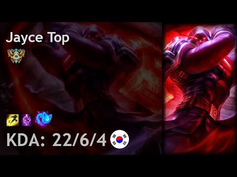 Jayce Top vs Camille - KR Challenger Patch 7.24