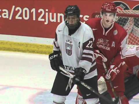 Latvia vs Denmark World Junior Exhibition