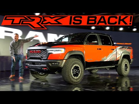 WORLD DEBUT: The New Ram 1500 SRT TRX Is an INSANE 777-Horsepower Super Truck!