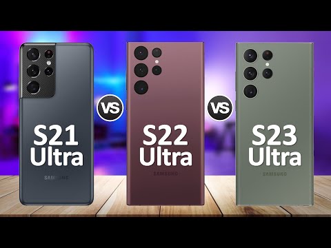 Samsung Galaxy S23 Ultra VS Samsung Galaxy S22 Ultra VS Samsung Galaxy S21 Ultra