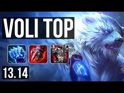 VOLIBEAR vs JAX (TOP) | 5/0/11, 900+ games | EUW Grandmaster | 13.14