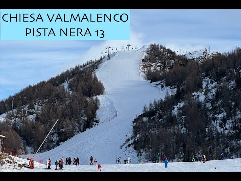 Chiesa Valmalenco pista nera 13 - Nana Sasso Alto
