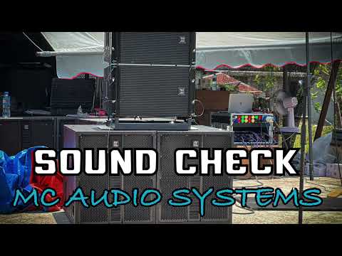 Sound check mc audio systems