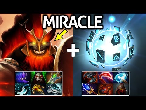MIRACLE [Mars] Super Tanky ft IO Carry Build Cancer Plays 7.24 Dota 2