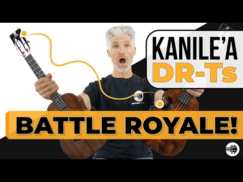 Battle Royale! Kanile'a DR-T Sinker Redwood vs DK-T Koa | Tenor #Ukulele Review