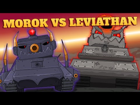 Morok vs Leviathan: The Old Days Enemy - Cartoons about tanks