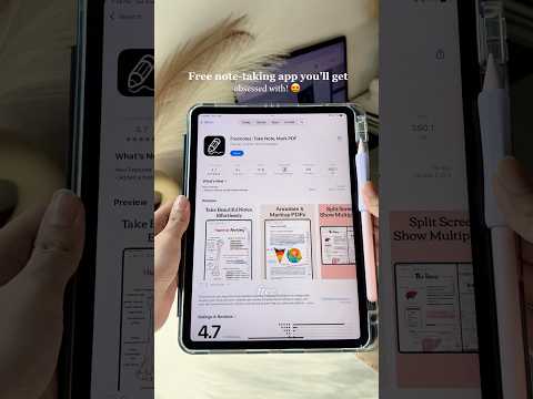 Free note-taking app you’ll get obsessed with! 😍