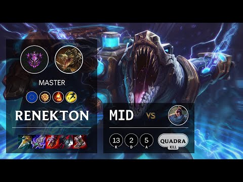 Renekton Mid vs Yasuo - EUW Master Patch 11.24