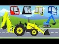 Excavator Mini With Bulldozer Construction Machinery What Cabin Vehicles For Kids Cartoon