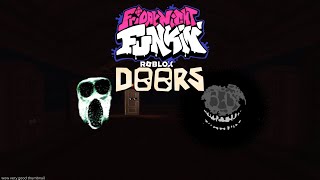 FNF: Funky Doors vs Roblox Doors FNF mod game play online, pc download