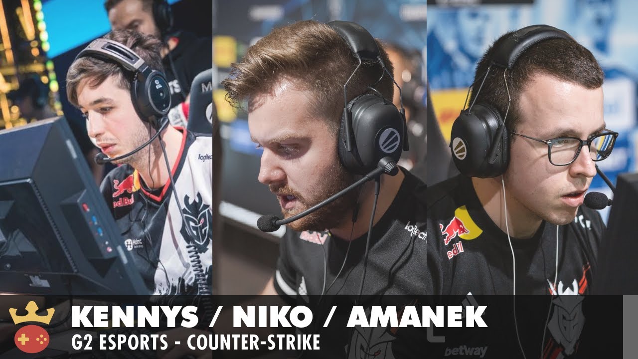 Video of Interview with kennnyS, NiKo, and AmaNEk from G2 at IEM Winter 2021
