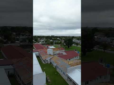 recambio total del techo en el sector fundacional del Hospital “Dr. Francisco Eguiguren”