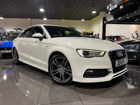 2015 Audi A3 1.6TDI S Line Saloon Auto For Sale at Ron Hodgson Specialist Cars