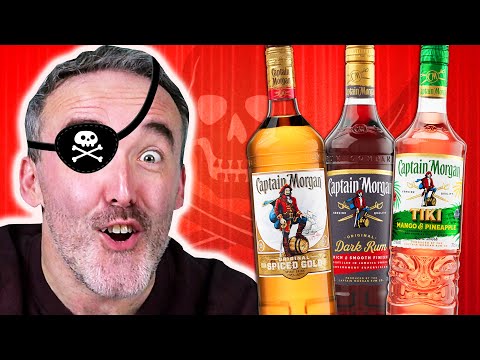 Irish People Try Captain Morgan Rum