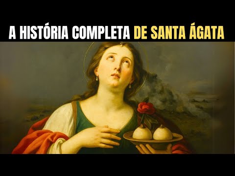 Por Que ARRANCARAM os SEIOS Dela? A História Oculta de Santa Ágata