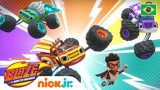 Parem os robôs destruidores! | Blaze e os Monster Machines