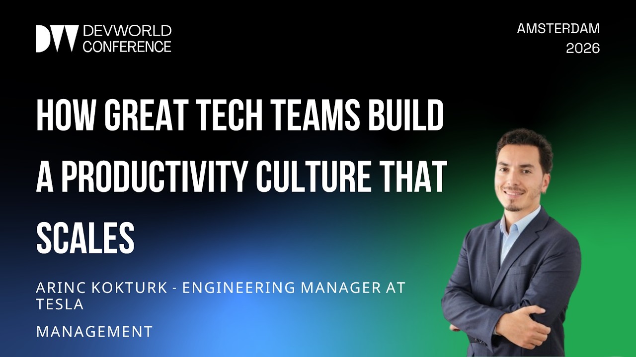 Arinc Kokturk - How Great Tech Teams Build a Productivity Culture that Scales